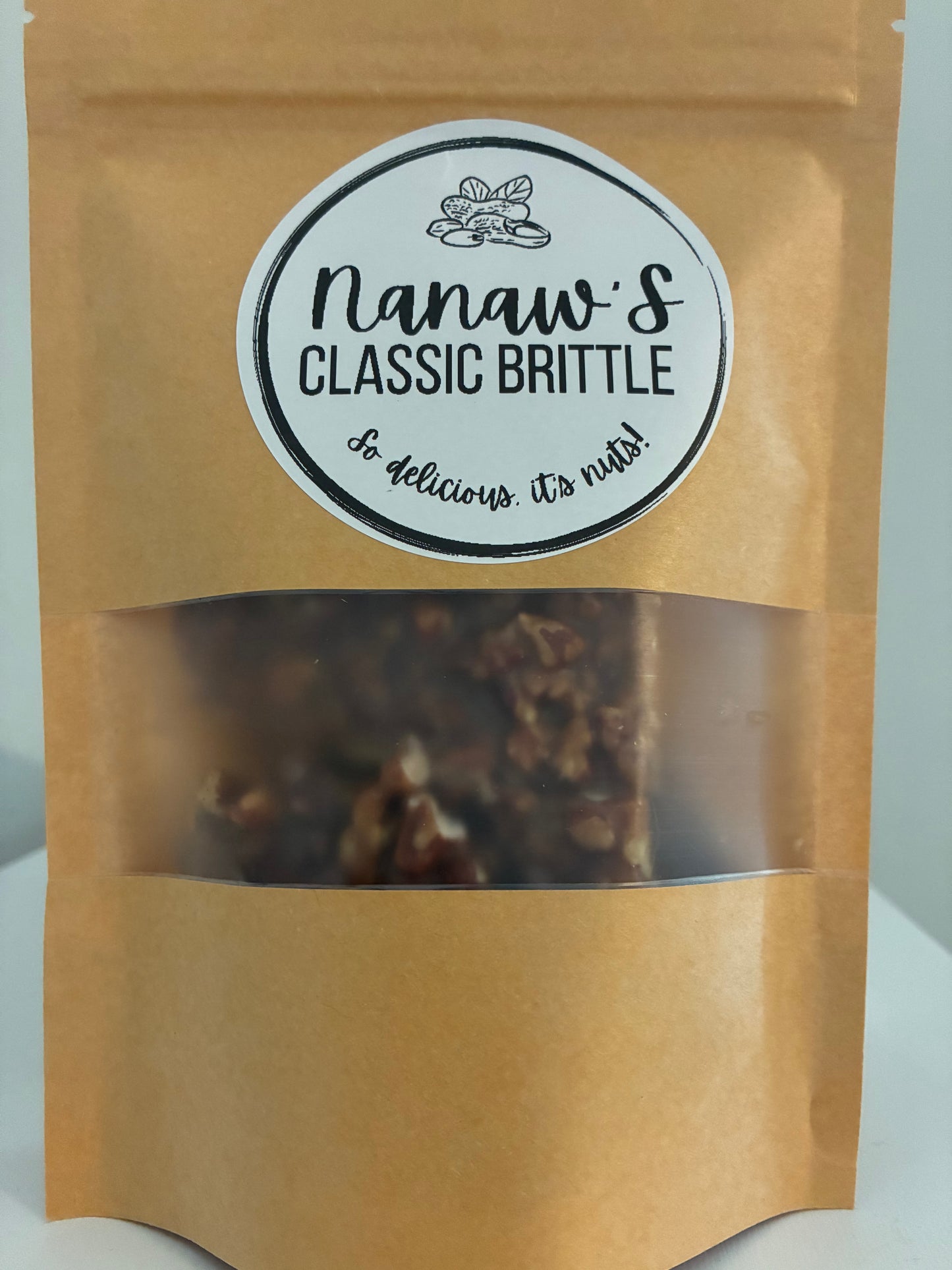 Cinnamon Pecan Brittle Snack Bag 4oz