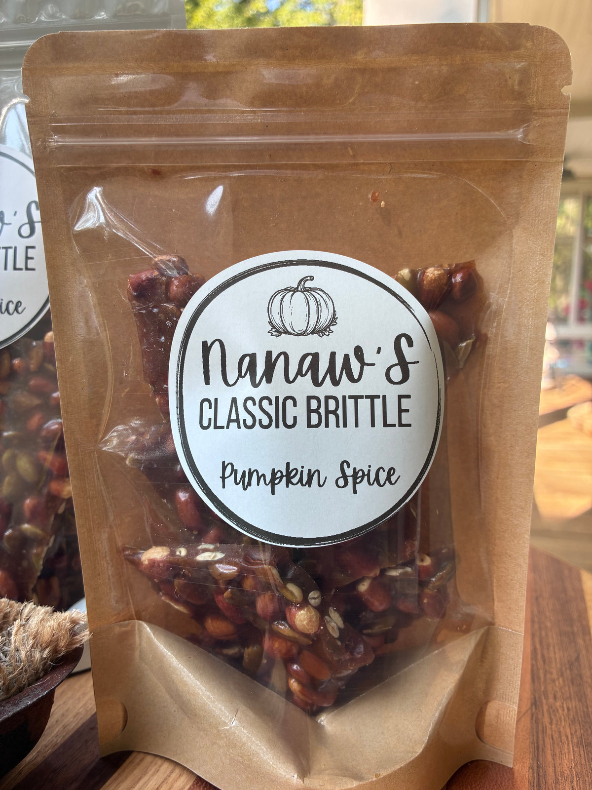 Pumpkin Spice Brittle Snack Bag 4oz