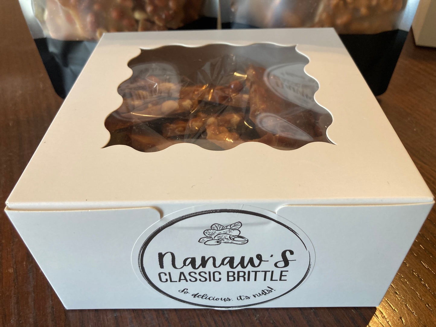 Classic Peanut Brittle Gift Box 16oz