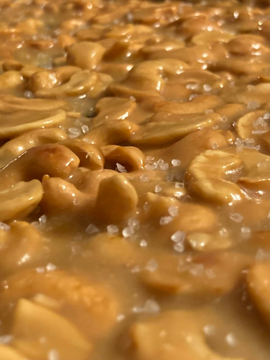 Salted Caramel Cashew Brittle 8oz